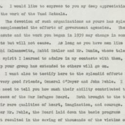Speech: 1945 December 17