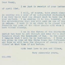 Letter: 1935 April 26