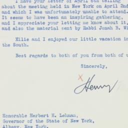Letter: 1939 April 11