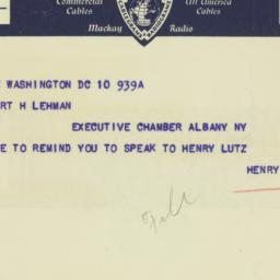 Telegram: 1934 December 10