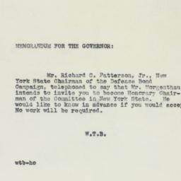 Memorandum: 1941 July 17