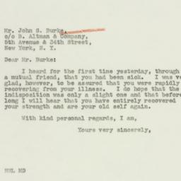 Letter: 1941 March 3