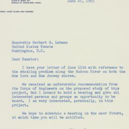 Letter: 1955 June 22