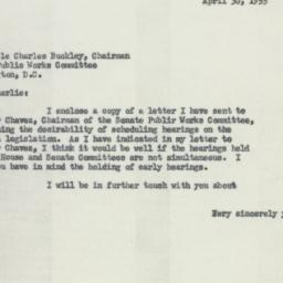 Letter: 1955 April 30