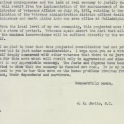 Letter: 1951 August 7