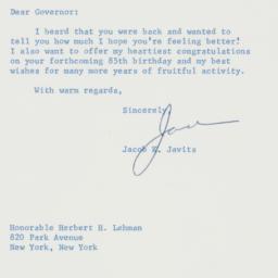 Letter: 1963 March 12