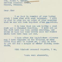 Letter: 1938 February 24
