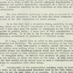 Letter: 1952 February 22