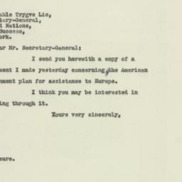 Letter: 1947 July 1