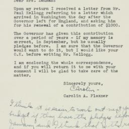 Letter: 1944 November 29