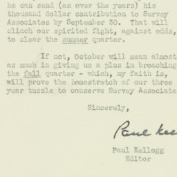 Letter: 1950 September 27