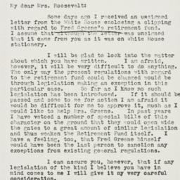 Letter: 1939 May 9