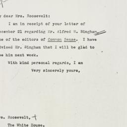 Letter: 1942 December 30