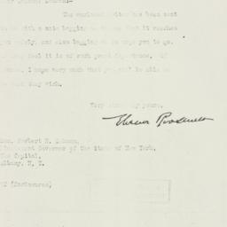 Letter: 1930 March 22