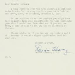 Letter: 1954 August 13
