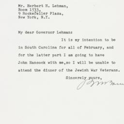 Letter: 1948 January 21
