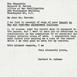 Letter: 1944 March 2