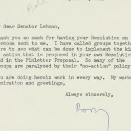 Letter: 1955 April 18