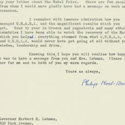 Letter: 1959 November 13
