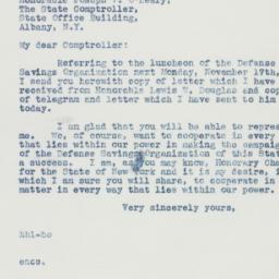 Letter: 1941 November 13