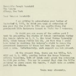 Letter: 1951 September 11