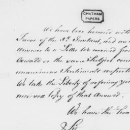 Document, 1782 November 06