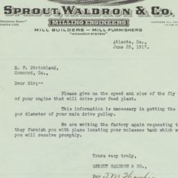 Sprout, Waldron & Co.. ...