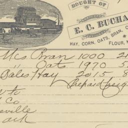 E. C. Buchanan & Co.. Bill