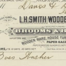 L. H. Smith Wooden Ware &am...