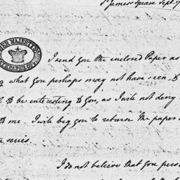 [Document, 1794 September 07]