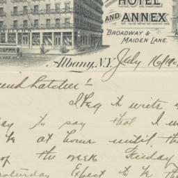 Keeler's Hotel and Anne...