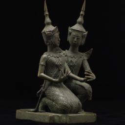 Sculpture Of Siamese Dancer