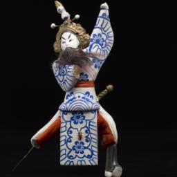 Male Peking Opera Figurine ...