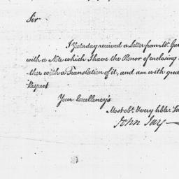 Document, 1786 May 09