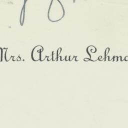 Ephemera: n.d.