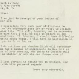 Letter: 1947 September 3