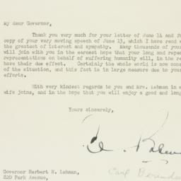 Letter: 1946 June 18