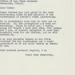 Letter: 1958 June 20