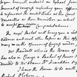 Document, 1785 March 15