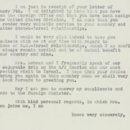 Letter: 1950 February 16