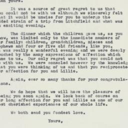 Letter: 1960 May 2