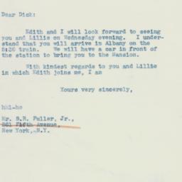 Letter: 1942 August 1