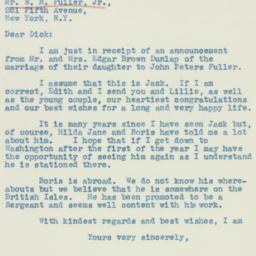 Letter: 1942 October 26