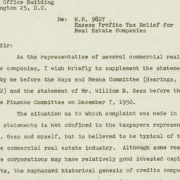 Letter: 1950 December 12