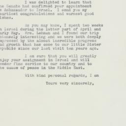 Letter: 1959 June 9