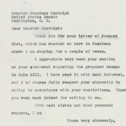 Letter: 1959 January 26
