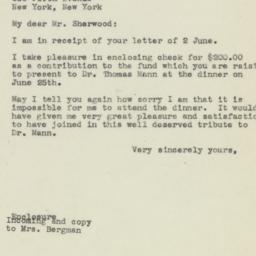 Letter: 1945 June 6