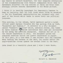 Letter: 1955 April 8