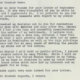 Memorandum: 1956 September 24