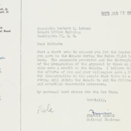 Letter: 1953 January 12